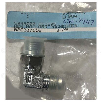 Caterpillar 9/16-18 Threaded 90 Deg Elbow Adapter Part # 030-7947