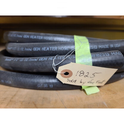 Thermoid 1/2" ID Black Heater Hose (Sold per Foot) Part # 1825