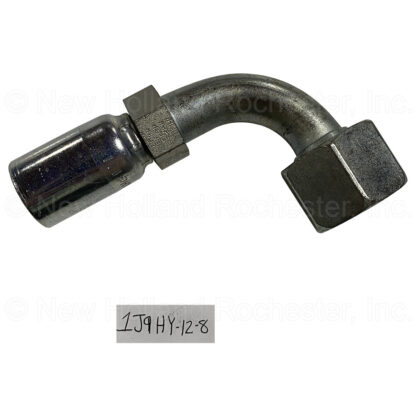 Burns Female Flat Face 90 Degree Hyd Fitting Part # 1J9HY-12-8