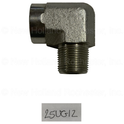 Burns 90 Degree Elbow 2/4" NPT Adapter Part # 25UG12