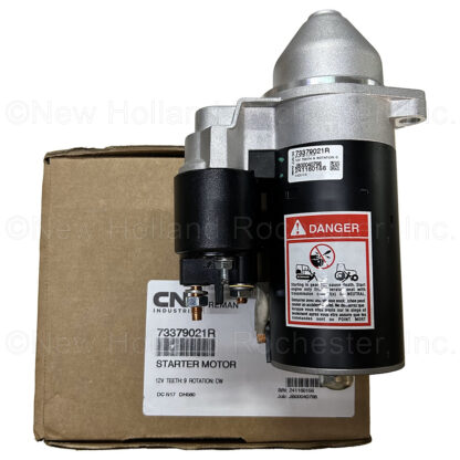 New Holland Reman Starter Part # 73379021R