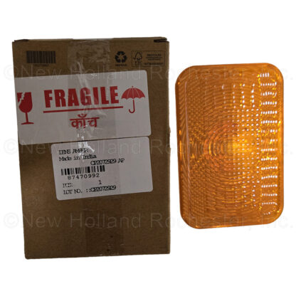 New Holland Amber Lens Part # 87470992