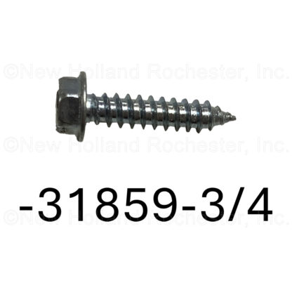 Hex Head Sheet Metal Screw: #8 -31859-3/4