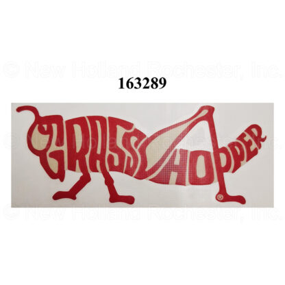 Grasshopper Small Emblem Decal Part # 163289