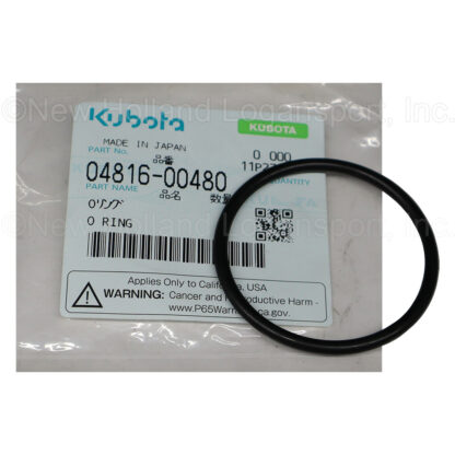 Kubota O-Ring Part # 04816-00480