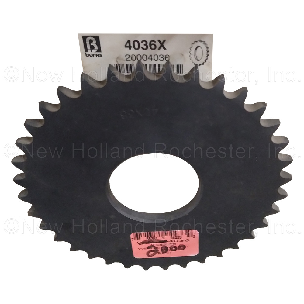 36-Tooth 40-Chain 1/2″ Pitch Weld-On Sprocket (Ref # 4036X) Part # 20004036