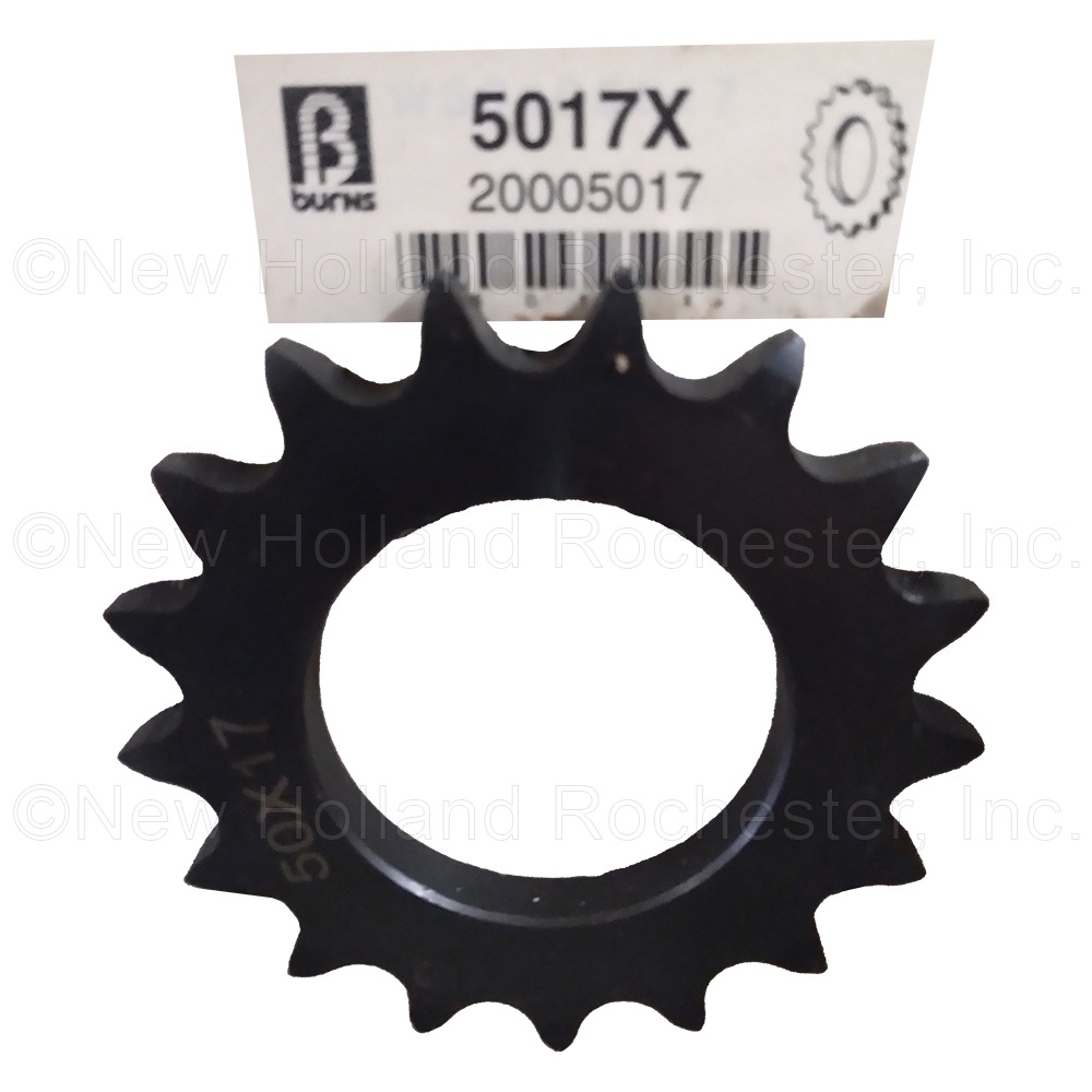 17-Tooth 50-Chain 5/8″ Pitch Weld-On Sprocket (Ref # 5017X) Part # 20005017