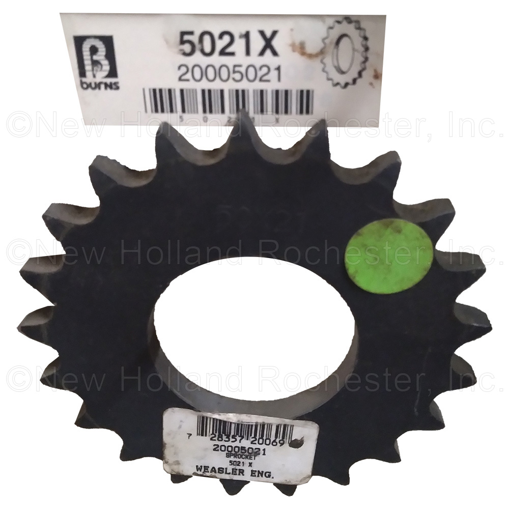 21-Tooth 50-Chain 5/8″ Pitch Weld-On Sprocket (Ref # 5021X) Part # 20005021