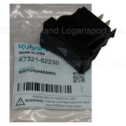 Kubota Hazard Switch Part # K7321-62230