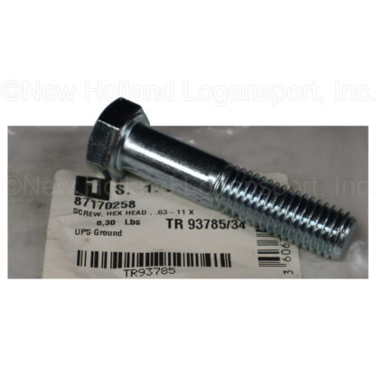 Kuhn Krause .63-11 x 3.0 Hex Head Screw Part # 87170258