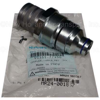 Kubota Female PB Coupler Part # V1311-77150
