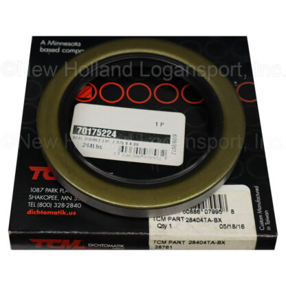 Kuhn Krause Double Lip Seal Part # 70175224