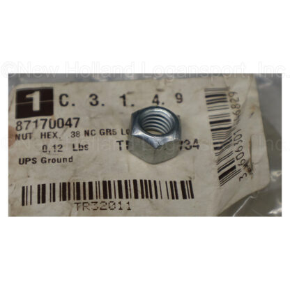 Kuhn Krause .38 Hex Head Lock Nut Part # 87170047