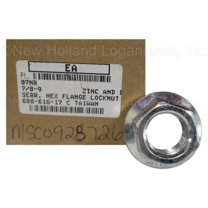 7/8-9 Flange Lock Nut Part # MSC09238726