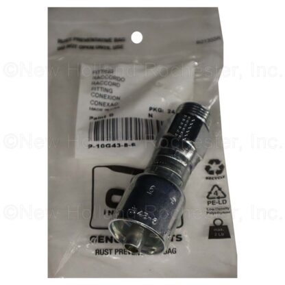 New Holland Fitting Part # P-10G43-8-6