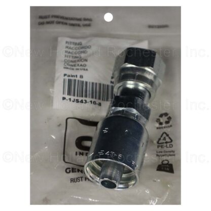New Holland Fitting Part # P-1JS43-10-8