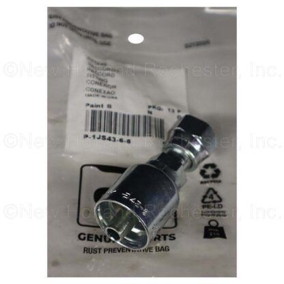 New Holland Fitting Part # P-1JS43-6-6