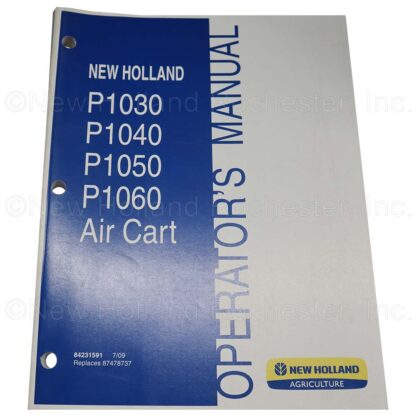New Holland Air Cart Operators Manual Part # 84231591