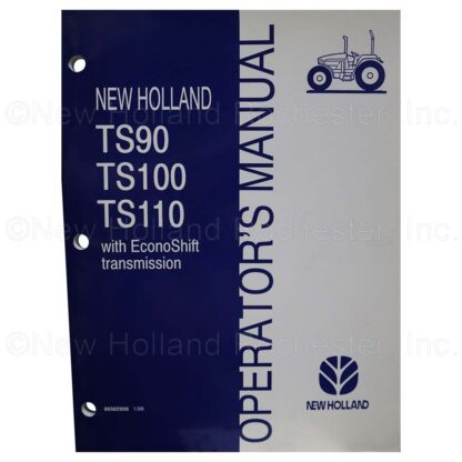 New Holland Operators Manual Part # 86562958