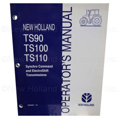 New Holland Operators Manual Part # 86562959