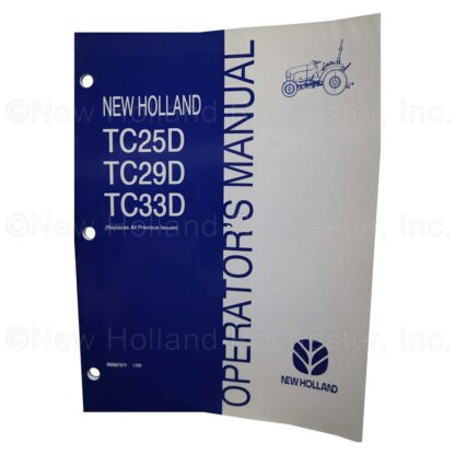 New Holland Operators Manual Part # 86587311