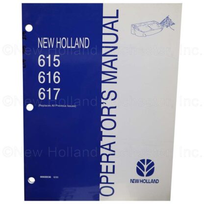 New Holland Operators Manual Part # 86608536