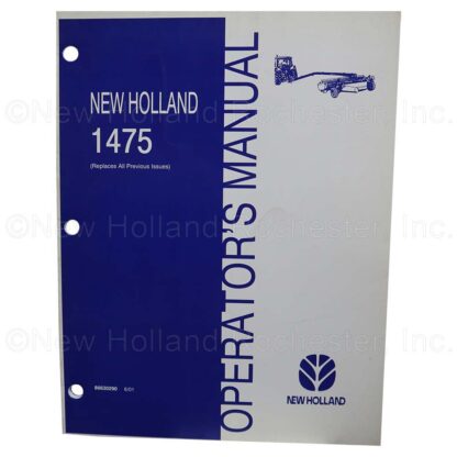 New Holland 1475 Operators Manual Part # 86630290