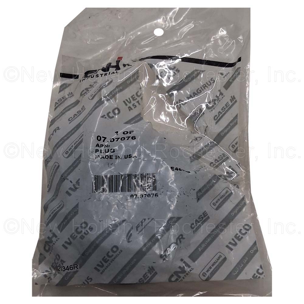 New Holland Plug Part # 07.07076 - Image 2