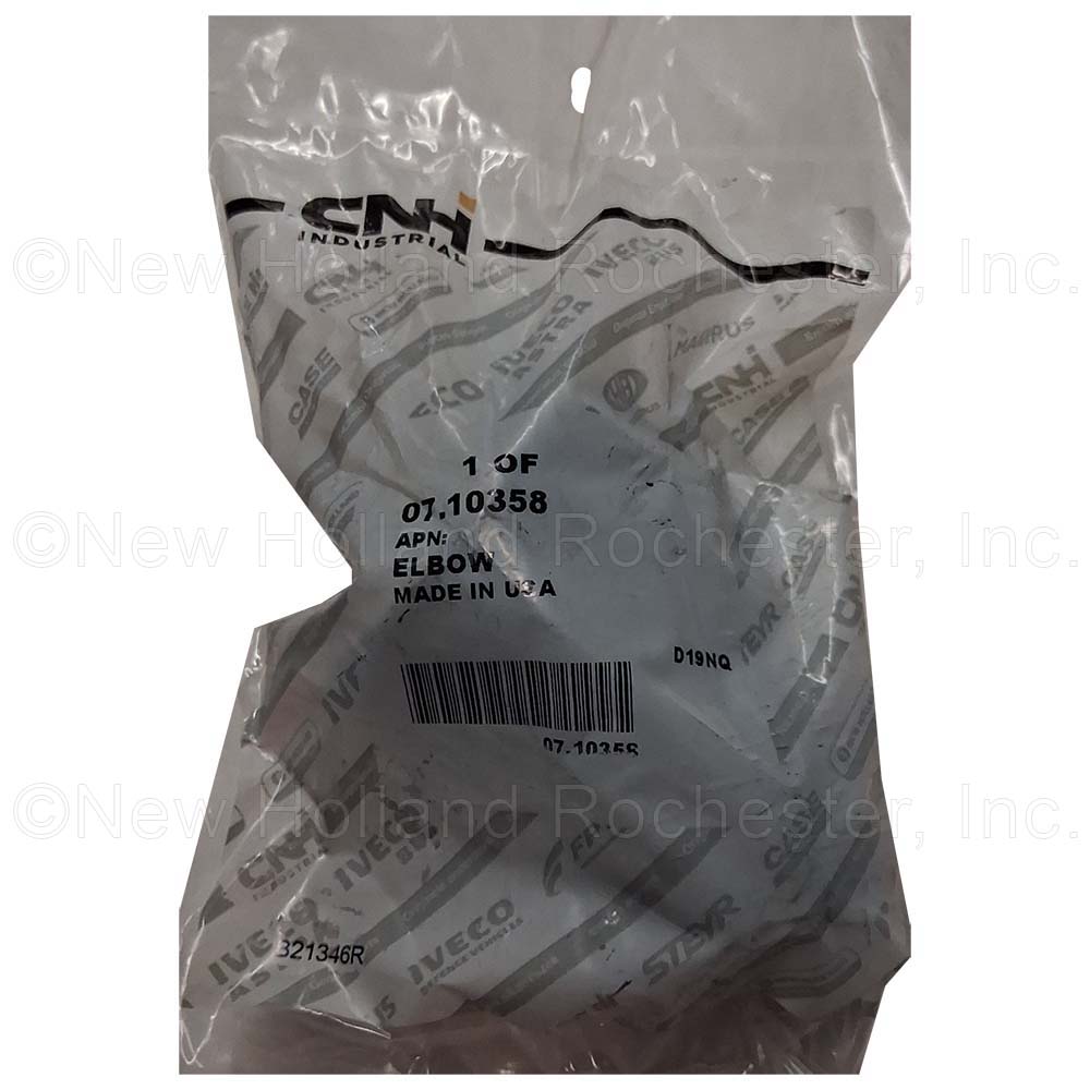 New Holland 1-1/2" Male Thread 45-Deg Street Elbow Part # 07.10358 - Image 2