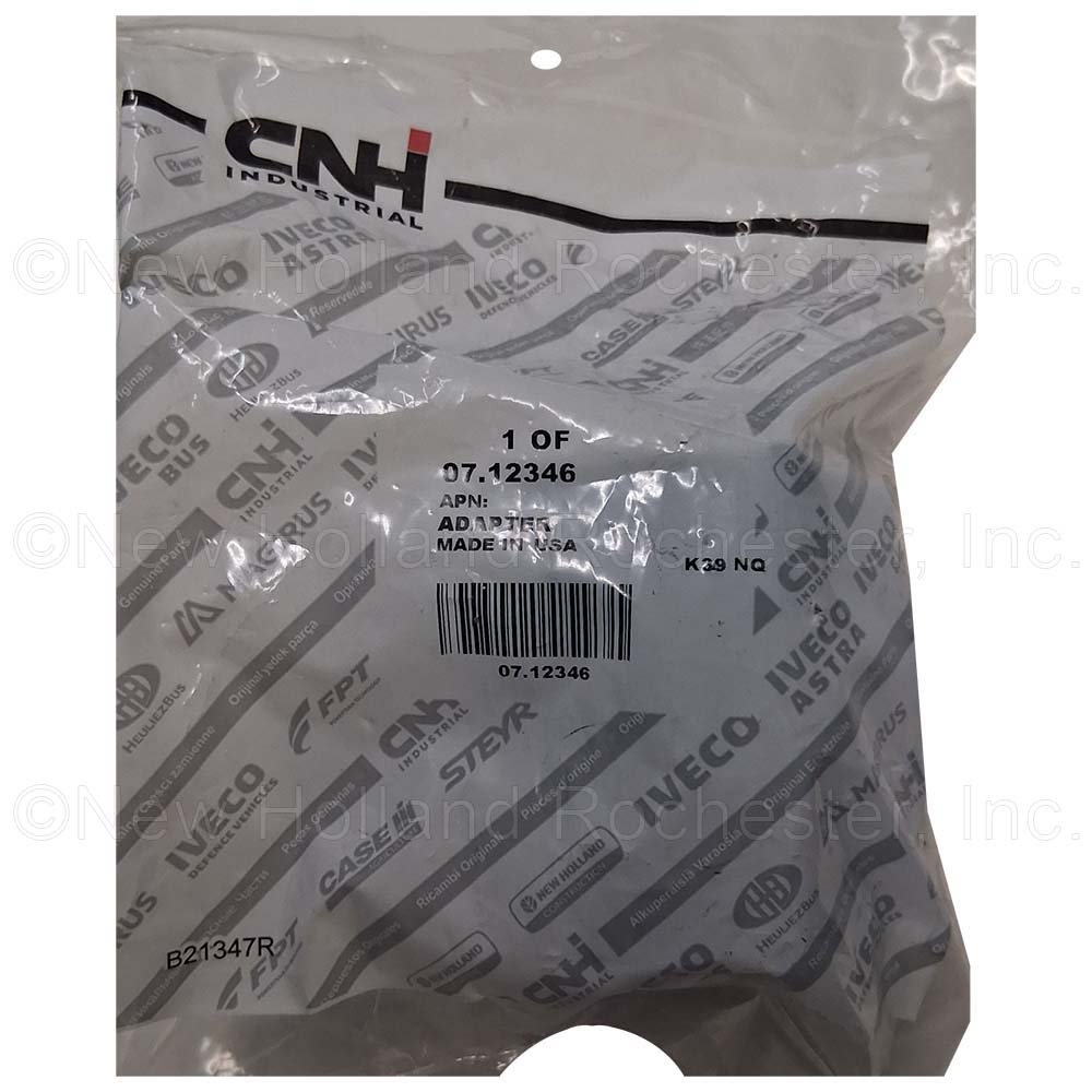 New Holland 2" Male Adapter (2" Female Thread) Part # 07.12346 - Image 2