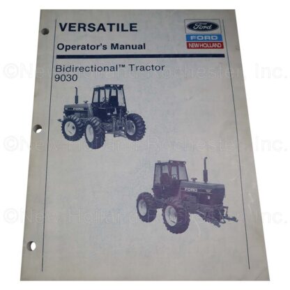 New Holland / Ford Bidirectional Tractor 9030 Operators Manual Part # 42903010