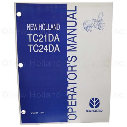 New Holland Operators Manual Part # 87300157