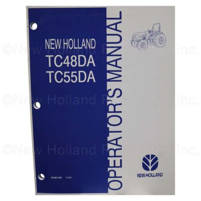 New Holland Operators Manual Part # 87301120