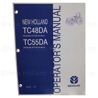 New Holland Operators Manual Part # 87316131