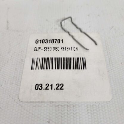 Kinze Seed Disc Retention Clip Part # G10318701