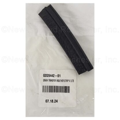 Kinze 3.75" Grain Transfer Weather Strip Part # GD26442-01