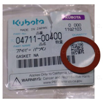 Kubota Gasket Part # 04711-00400