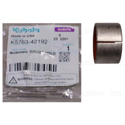 Kubota Gauge Hold Bushing Part # K5763-42192