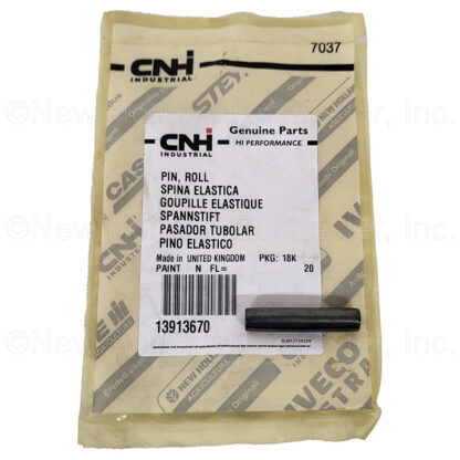 New Holland Grooved Roll Pin Part #13913670