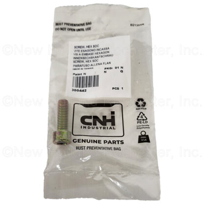 New Holland Hex Socket Screw Part # 300442