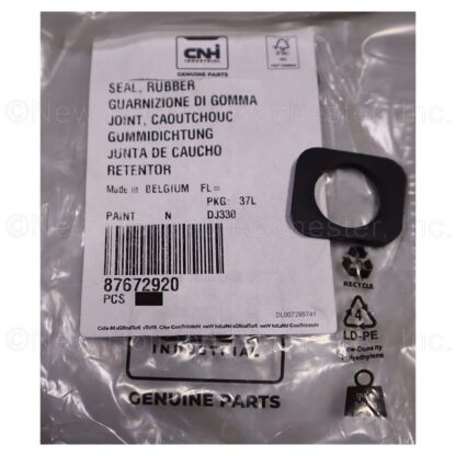 New Holland Rubber Seal Part # 87672920