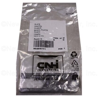 New Holland Plate Part # 90465771