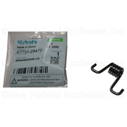 Kubota LH Door Spring Part # K7731-29470