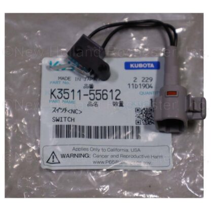 Kubota Switch Part # K3511-55612