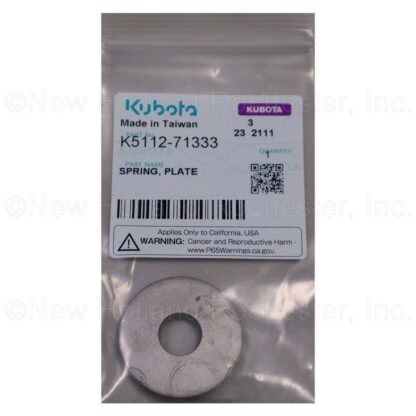 Kubota Plate Spring Part # K5112-71333
