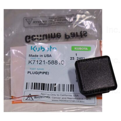 Kubota Pipe Plug Part # K7121-58810