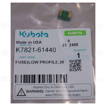 Kubota Fuse Part # K7821-61440