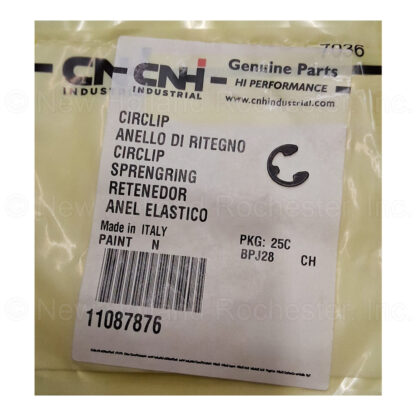 New Holland Circlip Part # 11087876