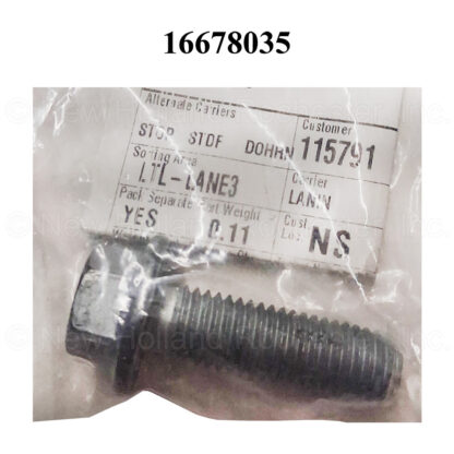 New Holland Bolt Part # 16678035