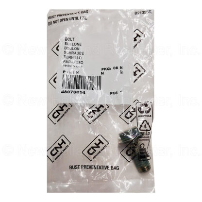 New Holland M10x25 Cl 8.8 Flange Lock Bolt Part # 48076614